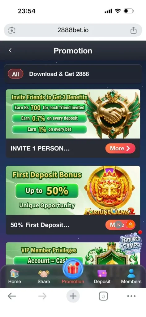 2888 BET Game