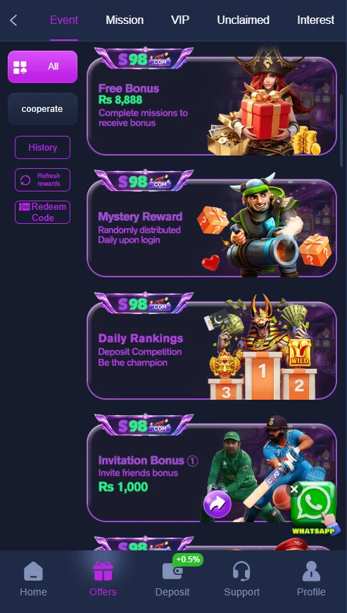 S98 Game Download